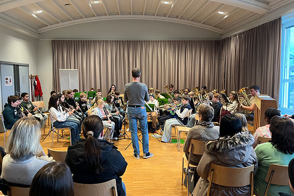 Abschlusskonzert Bl&auml;serklassen Primarschule Pestalozzi